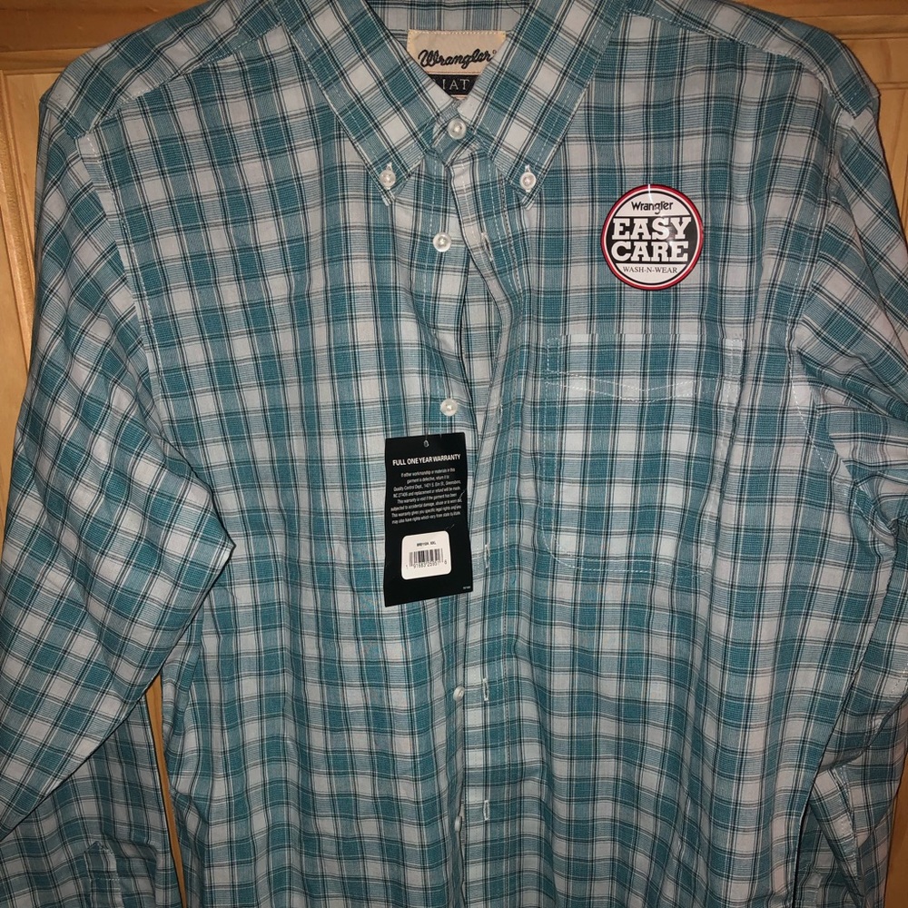 NWT Wrangler Riata XXL Men’s Shirt